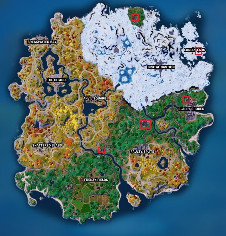 Fortnite Gas Stations Locations Map 2300a 768x804 